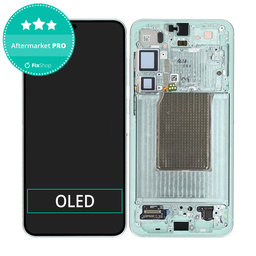 Samsung Galaxy S25 Plus - Écran LCD + Écran tactile + Cadre (Mint) OLED