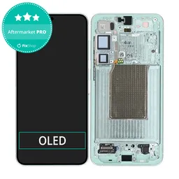 Samsung Galaxy S25 Plus - Écran LCD + Écran tactile + Cadre (Mint) OLED