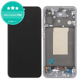 Samsung Galaxy A56 A566E - Écran LCD + Écran tactile + Cadre (Awesome Lightgray) TFT