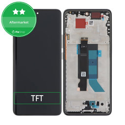 Xiaomi Redmi Note 14 Pro 5G 24090RA29G - Écran LCD + Écran tactile + Cadre (Midnight Black) TFT