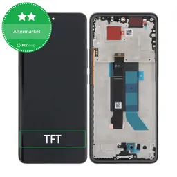 Xiaomi Redmi Note 14 Pro 5G 24090RA29G - Écran LCD + Écran tactile + Cadre (Midnight Black) TFT