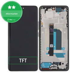 Xiaomi Redmi Note 14 Pro+ 5G 24094RAD4G - Écran LCD + Écran tactile + Cadre (Midnight Black) TFT