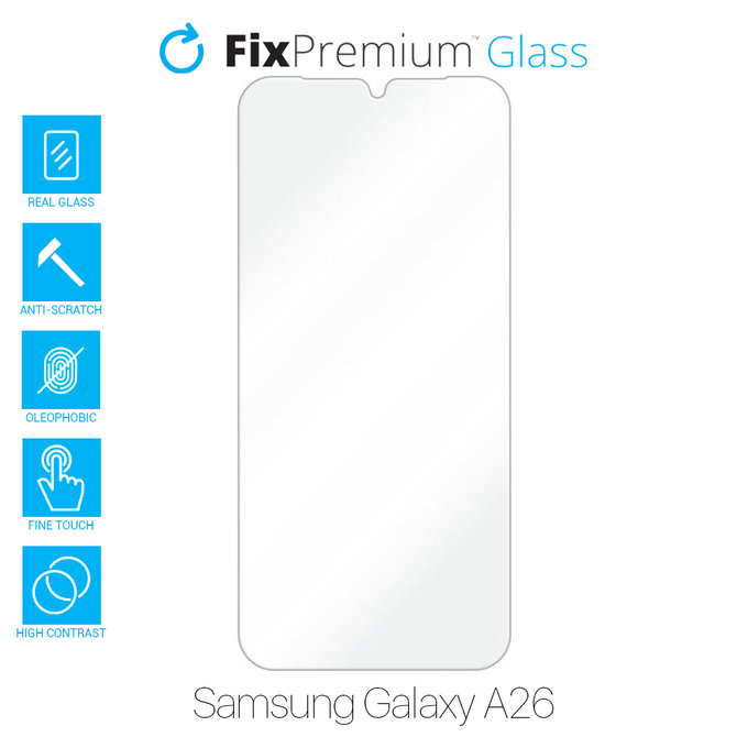 FixPremium Glass - Verre trempé pour Samsung Galaxy A26 A266E