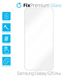 FixPremium Glass - Verre trempé pour Samsung Galaxy S25 Plus