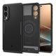 Spigen - Coque Core Armor avec MagSafe pour Samsung Galaxy S25 Edge, Matte Black