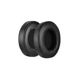 Coussinets de rechange pour Razer Kraken V2 Pro, Mousse à mémoire + cuir PU, Noires, 1 Paire
