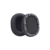 Coussinets de rechange pour Razer BlackShark, Mousse à mémoire + en Textile, Noires, Gel Rafraîchissant, 1 Paire
