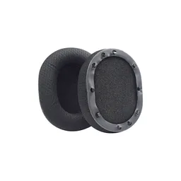 Coussinets de rechange pour Razer BlackShark, Mousse à mémoire + cuir PU, Noires, Gel Rafraîchissant, 1 Paire