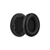 Coussinets de rechange pour Beats Studio 1, Mousse à mémoire + cuir PU, Noires, 1 Paire