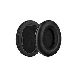 Coussinets de rechange pour Beats Studio 1, Mousse à mémoire + cuir PU, Noires, 1 Paire