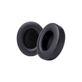 Coussinets de rechange pour Beats Studio 2, 3, Mousse à mémoire + cuir PU, Noires, 1 Paire