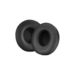 Coussinets de rechange pour Beats Solo 4, Mousse à mémoire + cuir PU, Noires, 1 Paire