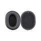 Coussinets de rechange pour Sony WH-1000XM5, Mousse à mémoire + cuir PU, Noires, 1 Paire