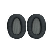 Coussinets de rechange pour Sony WH-CH710N, Mousse à mémoire + cuir PU, Noires, 1 Paire