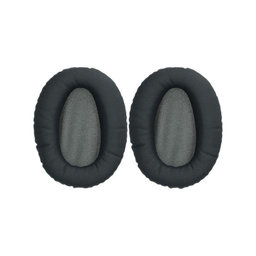 Coussinets de rechange pour Sony WH-CH710N, Mousse à mémoire + cuir PU, Noires, 1 Paire