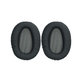 Coussinets de rechange pour Sony WH-CH710N, Mousse à mémoire + cuir PU, Noires, 1 Paire