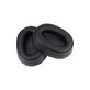 Coussinets de rechange pour Sony WH-H900N, Mousse à mémoire + cuir PU, Noires, 1 Paire