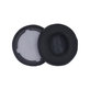 Coussinets de rechange pour JBL Live 400BT, 460NC, Mousse à mémoire + cuir PU, Noires, 1 Paire