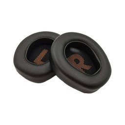 Coussinets de rechange pour JBL Quantum 400, Mousse à mémoire + cuir PU, Noires, 1 Paire