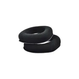Coussinets de rechange pour Logitech Astro A40, A50, Mousse à mémoire + en Textile, Noires, 1 Paire
