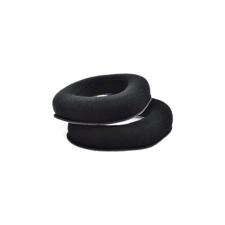 Coussinets de rechange pour Logitech Astro A40, A50, Mousse à mémoire + en Textile, Noires, 1 Paire