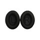 Coussinets de rechange pour Bose QuietComfort 35, Mousse à mémoire + cuir PU, Noires, 1 Paire