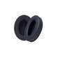 Coussinets de rechange pour Sennheiser HD300, HD4.50BTNC, Mousse à mémoire + cuir PU, Noires, 1 Paire