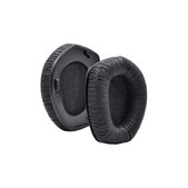 Coussinets de rechange pour Sennheiser HDR175, RS175, Mousse à mémoire + cuir PU, Noires, 1 Paire