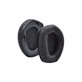 Coussinets de rechange pour Sennheiser HDR175, RS175, Mousse à mémoire + cuir PU, Noires, 1 Paire