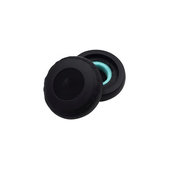Coussinets de rechange pour Philips Fidelio M1, cuir PU, Noires, 1 Paire