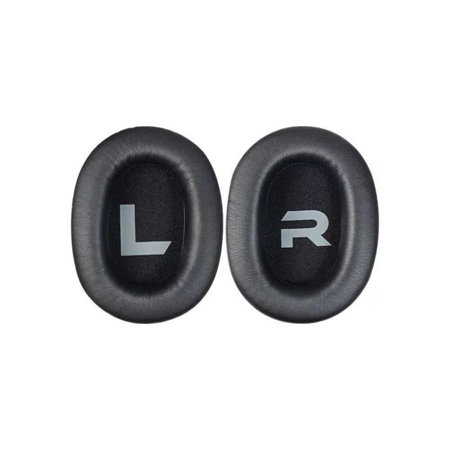 Coussinets de rechange pour AKG K361, K371, Mousse à mémoire + cuir PU, Noires, 1 Paire