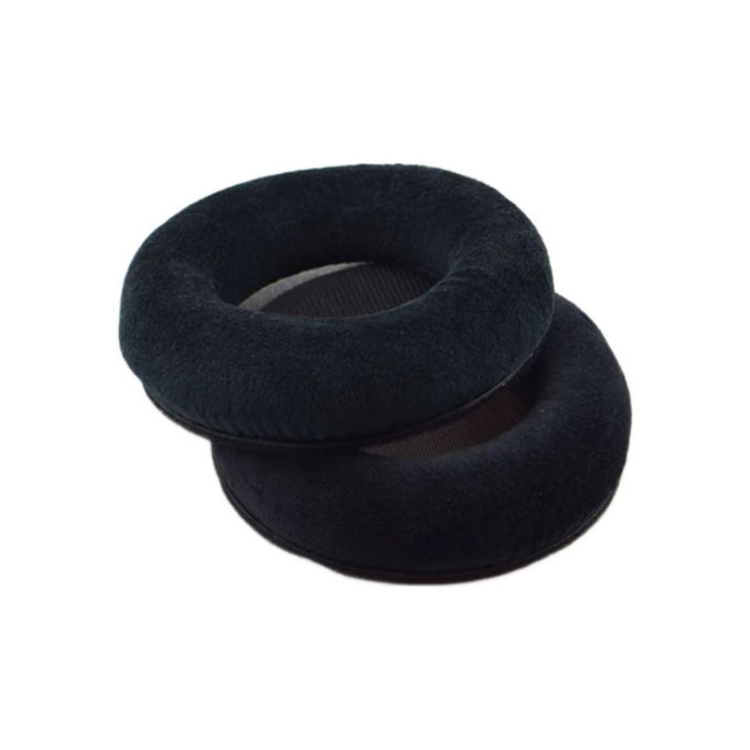 Coussinets de rechange pour AKG K702, Mousse à mémoire + Daim, Noires, 1 Paire