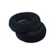 Coussinets de rechange pour AKG K702, Mousse à mémoire + Daim, Noires, 1 Paire