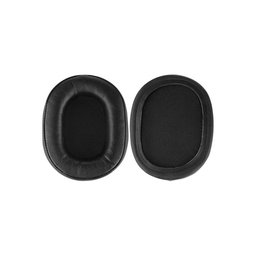 Coussinets de rechange pour Turtle Beach Stealth, Mousse à mémoire + cuir PU, Noires, 1 Paire