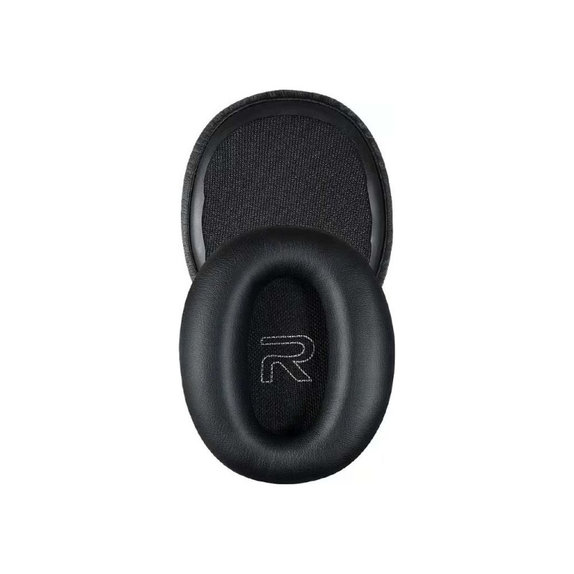 Coussinets de rechange pour Edifier W800BT, Mousse à mémoire + cuir PU, Noires, 1 Paire
