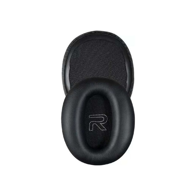 Coussinets de rechange pour Edifier W800BT, Mousse à mémoire + cuir PU, Noires, 1 Paire