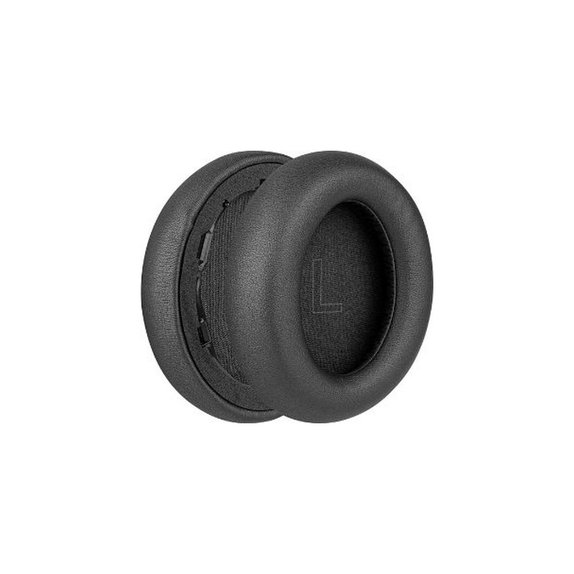 Coussinets de rechange pour Anker Soundcore Life Q30, Q35, Mousse à mémoire + cuir PU, Noires, 1 paire