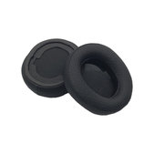 Coussinets de rechange pour SteelSeries Arctis Nova Pro, Mousse à mémoire + en Textile, Noires, 1 Paire