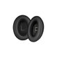 Coussinets de rechange pour Bose QuietComfort 45, Mousse à mémoire + cuir PU, Noires, 1 Paire