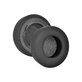 Coussinets de rechange pour Corsair Virtuoso RGB, Mousse à mémoire + en Textile, Noires, 1 Paire