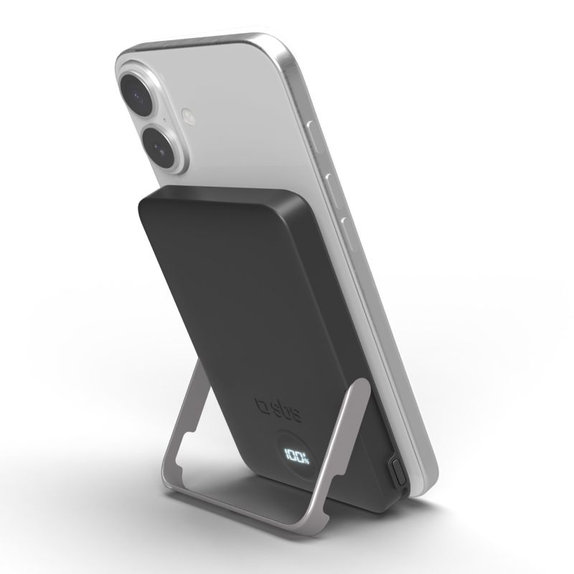 SBS - PowerBank 5000mAh, 20W, Power Delivery, Mag Stand, noir