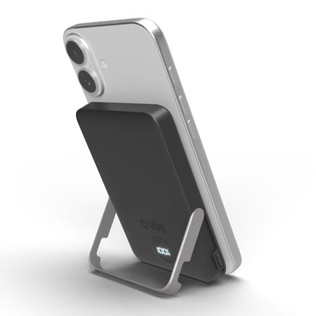 SBS - PowerBank 5000mAh, 20W, Power Delivery, Mag Stand, noir