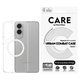 Étui Urban Combat avec QI blanc pour Samsung Galaxy S25 Edge, Transparent, PanzerGlass