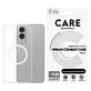 Étui Urban Combat avec QI blanc pour Samsung Galaxy S25 Edge, Transparent, PanzerGlass