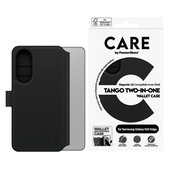 Étui Wallet Tango Two-In-One avec QI pour Samsung Galaxy S25 Edge, Noir, PanzerGlass