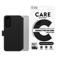 Étui Wallet Tango Two-In-One avec QI pour Samsung Galaxy S25 Edge, Noir, PanzerGlass