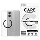 Étui Urban Combat avec QI noir pour Samsung Galaxy S25 Edge, Transparent, PanzerGlass