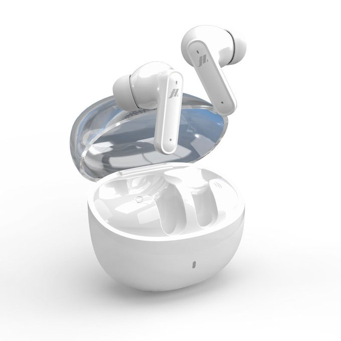 Music Hero - Écouteurs sans fil TWS MY-BEAT, blanc