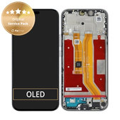 Honor 400 Lite - Écran LCD + Écran tactile + Cadre (Velvet Grey) - 0235ANTG Genuine Service Pack