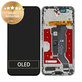 Honor 400 - Écran LCD + Écran tactile + Cadre (Meteor Silver) - 0235APNS Genuine Service Pack